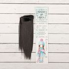 Волосы - тресс для кукол «Прямые» длина волос: 15 см, ширина: 100 см, цвет № 2В - Фото 1