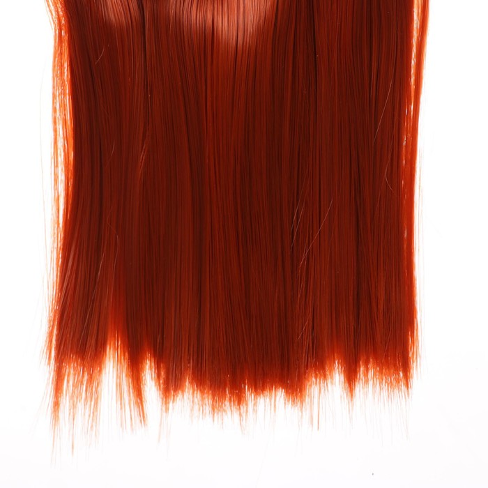 Волосы - тресс для кукол «Прямые» длина волос: 15 см, ширина:100 см, цвет № 13 - фото 1905417797