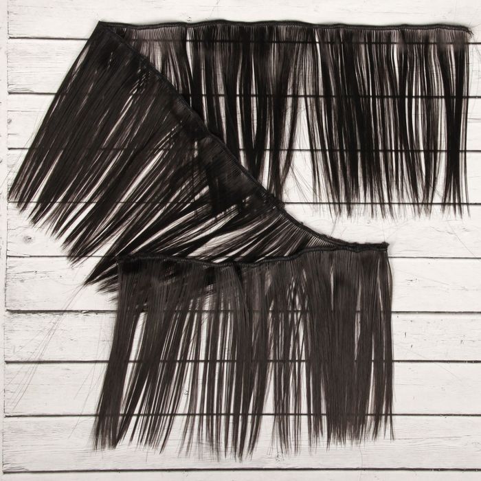 Волосы - тресс для кукол «Прямые» длина волос: 15 см, ширина: 100 см, цвет № 3 - фото 1905417810