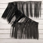 Волосы - тресс для кукол «Прямые» длина волос: 15 см, ширина: 100 см, цвет № 1 - Фото 2