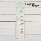 Волосы - тресс для кукол «Прямые» длина волос: 15 см, ширина:100 см, цвет № 18В - Фото 4