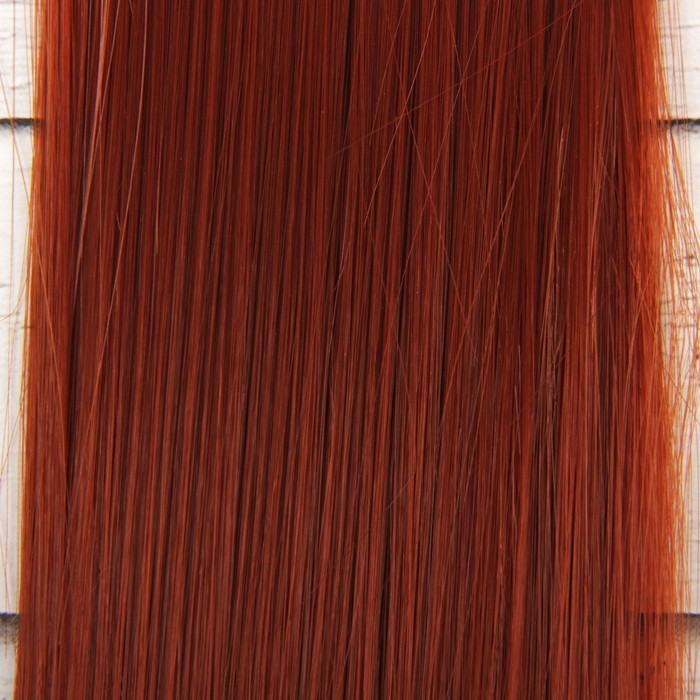 Волосы - тресс для кукол «Прямые» длина волос: 25 см, ширина: 100 см, цвет № 350 - фото 1905417834