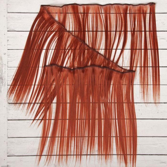 Волосы - тресс для кукол «Прямые» длина волос: 25 см, ширина:100 см, цвет № 13 - фото 1905417914