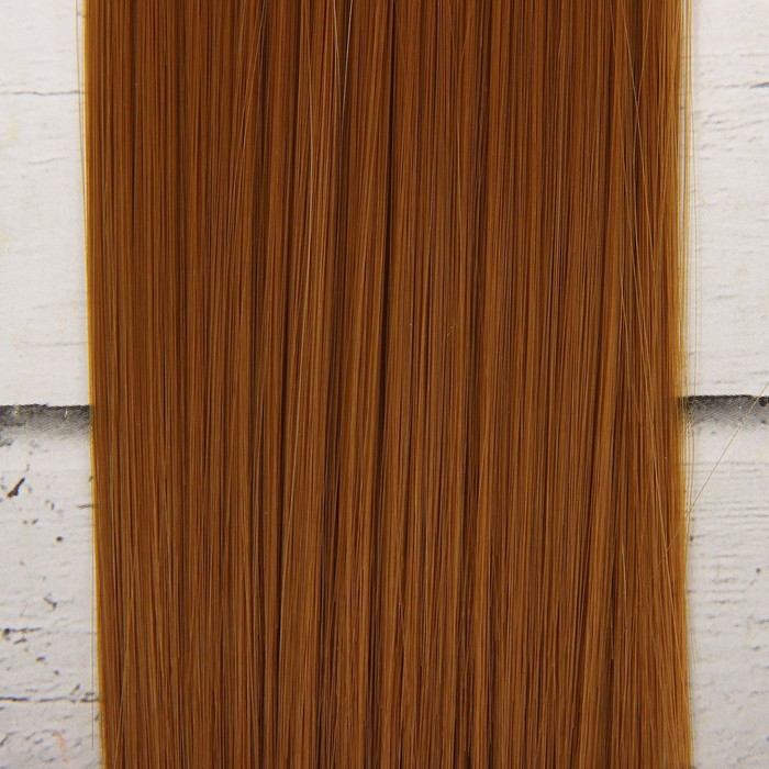 Волосы - тресс для кукол «Прямые» длина волос: 25 см, ширина:100 см, цвет № 27В - фото 1925846709
