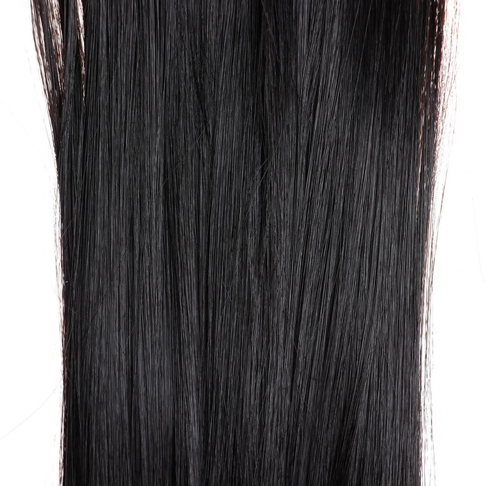 Волосы - тресс для кукол «Прямые» длина волос: 25 см, ширина:100 см, цвет № 3 - фото 1925846714