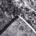 Полотенце махровое Этель ЧБ «Котик», пестроткань, 70х130 см - Фото 3
