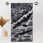 Полотенце махровое пляжное «Этель. Дельфин», 70×130 см, 100% хл, 420 гр/м² - Фото 1