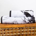 Полотенце махровое "Этель" ЧБ Спаниель 70*130 см, 100% хл, 420 гр/м2 - Фото 3