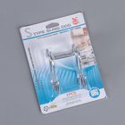 Крючок для рейлинга двойной, d=2.5 см, 6 см, хромированный - Фото 3