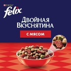 Сухой корм FELIX "Двойная вкуснятина" для кошек, мясо, 300 г - Фото 4