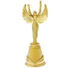 Наградная фигура женская «Ника», подставка пластик золото, 18,5 х 7 х 6 см. - фото 4575815