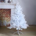 Искусственная ёлка белая «Зимнее волшебство. Элит», 120 см, 322 смешанные ветки отгибаются - Фото 1