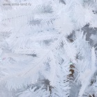 Искусственная ёлка белая «Зимнее волшебство. Элит», 120 см, 322 смешанные ветки отгибаются - Фото 3