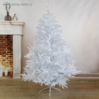 Искусственная ёлка белая «Зимнее волшебство. Элит», 180 см, d нижнего яруса 125 см, 972 смешанные ветки отгибаются - Фото 2