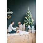 Искусственная ёлка «Зимнее волшебство. Элит», 150 см, d нижнего яруса 100 см, 508 смешанных веток шарнирные - Фото 9