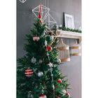 Искусственная ёлка «Зимнее волшебство. Элит», 150 см, d нижнего яруса 100 см, 508 смешанных веток шарнирные - Фото 11