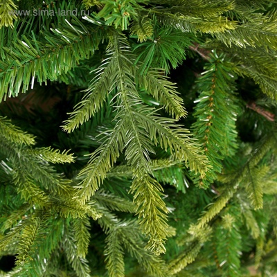 Искусственная ёлка «Зимнее волшебство. Элит», 210 см, d нижнего яруса 140 см, 1356 смешанных веток шарнирные