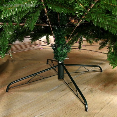 Искусственная ёлка «Зимнее волшебство. Элит», 210 см, d нижнего яруса 140 см, 1356 смешанных веток шарнирные