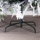 Искусственная ёлка заснеженная с шишками «Зимнее волшебство. Элит», 210 см, 500 смешанных веток на крючках - Фото 4