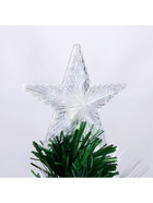 Ёлка светодиодная «Галактика» 90 см, диаметр нижнего яруса 50 см, 80 ПВХ веток, мигание, свечение белое/синие 2338608