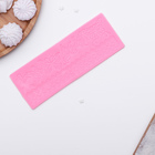 Силиконовый коврик для айсинга «Эффект бабочки», 18,5×7 см, цвет розовый - Фото 3
