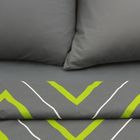 Постельное бельё 2-спальное «Этель. Зелёно-серые зигзаги», поплин - Фото 4