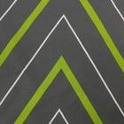 Постельное бельё Этель дуэт «Зелёно-серые зигзаги» 143х215- 2 шт, 220х240, 70х70-2 шт - Фото 5