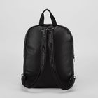 Рюкзак мол L-816, 27*11*33, отд на молнии, 3 н/кармана, черный - Фото 3
