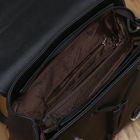 Рюкзак мол L-6672, 30*16*31, отд с перег, н/карман, черный - Фото 3