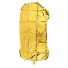 Шар фольгированный 40" "Цифра 1", цвет золотой - Фото 2