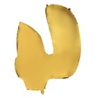 Шар фольгированный 40" «Цифра 4», цвет золотой - Фото 2