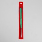 Крючок для вязания, полимерное покрытие, d=2,5мм, 14,5см, цвет синий - Фото 4