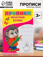 Прописи «Печатные буквы» - Фото 1