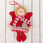 Кукла интерьерная «Ангелочек», звезда на платье, цвета МИКС - Фото 3