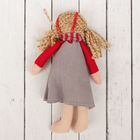Кукла интерьерная "Оксана" полосатый шарфик, цвета МИКС - Фото 2
