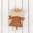 Кукла интерьерная «Ангелочек», с хвостиками, сердце на платье, цвета МИКС - Фото 2