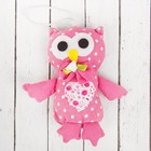 Мягкая игрушка "Совёнок" с сердцем, цвета МИКС - Фото 1