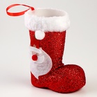 Конфетница «Сапожок», красная - Фото 2