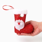 Конфетница «Сапожок», красная - Фото 6