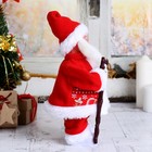 Дед Мороз, в шубке, белый кант, английская мелодия - Фото 4