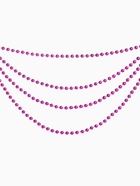 Бусы на ёлку «Шар», длина 2.7 м, d=7 мм, малиновые - Фото 6