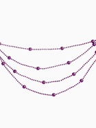 Бусы на ёлку «Шарики», длина 2.7 м, фиолетовые 2371366