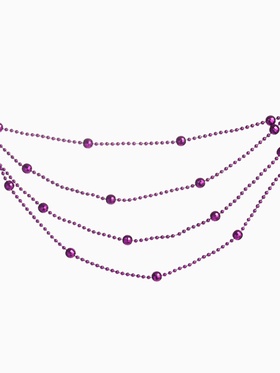 {{photo.Alt || photo.Description || 'Бусы на ёлку «Шарики», длина 2.7 м, фиолетовые'}}