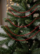 Бусы на ёлку «Шары», длина 2.7 м, d=7 мм, красные - Фото 4