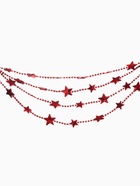 Бусы на ёлку «Звезда», длина 2.7 м, d=10 мм, красные 2371380