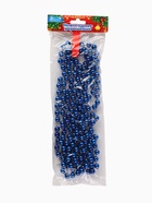 Бусы на ёлку «Шарики», длина 2.7 м, d=9 мм, синие - фото 7482044