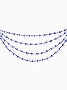 Бусы на ёлку «Шары», длина 2.7 м, d=7 мм, синие 2371398