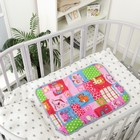 Пелёнка детская на непромокаемой основе, 65×50 см, рисунок гороскоп, МИКС - Фото 3