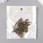 Уголок металл «Узорчатый», под бронзу, набор 4 шт., 4.5×4.5 см - Фото 4