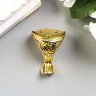 Уголок (ножка) для шкатулки металл «Царская», набор 4 шт., под золото, 2.5×2.2 см - Фото 2